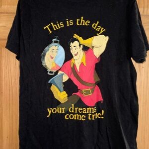 Men’s Disney beauty and the beast Gaston this is the day your dreams come true M